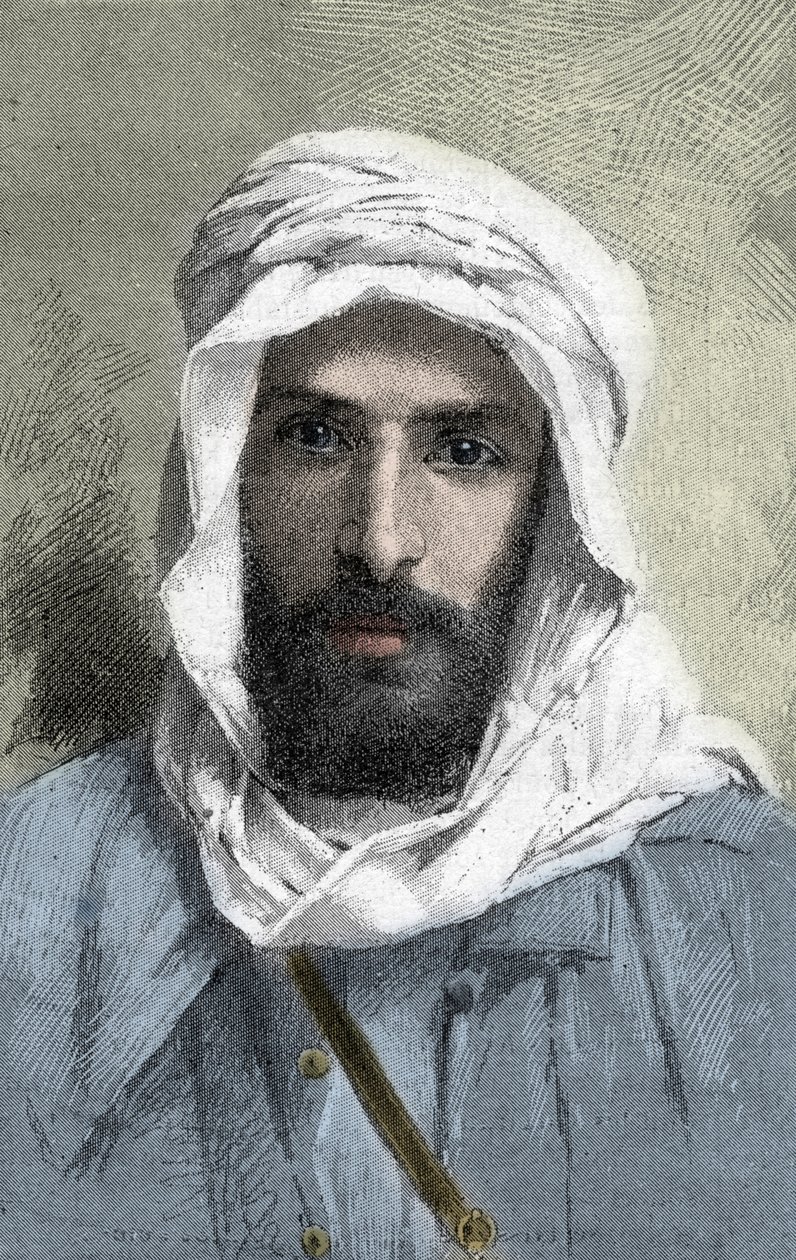 Pierre Paul François Camille Savorgnan de Brazza (1852-1905) explorateur français en Afrique - Portrait de Pietro Paolo Savorgnan di Brazza ou Pierre Paul François Camille Savorgnan de Brazza en français (1852-1905) Gouverneur général du Congo français ver - Unknown artist