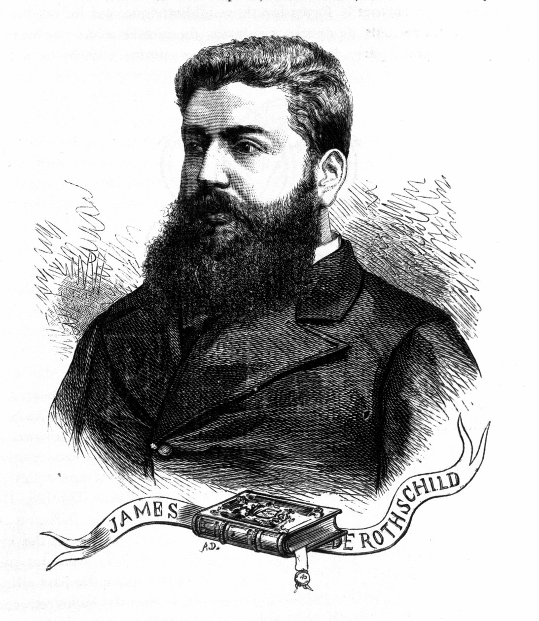 Portrait du baron Edmond James de Rothschild (1845 - 1934) - Unknown artist