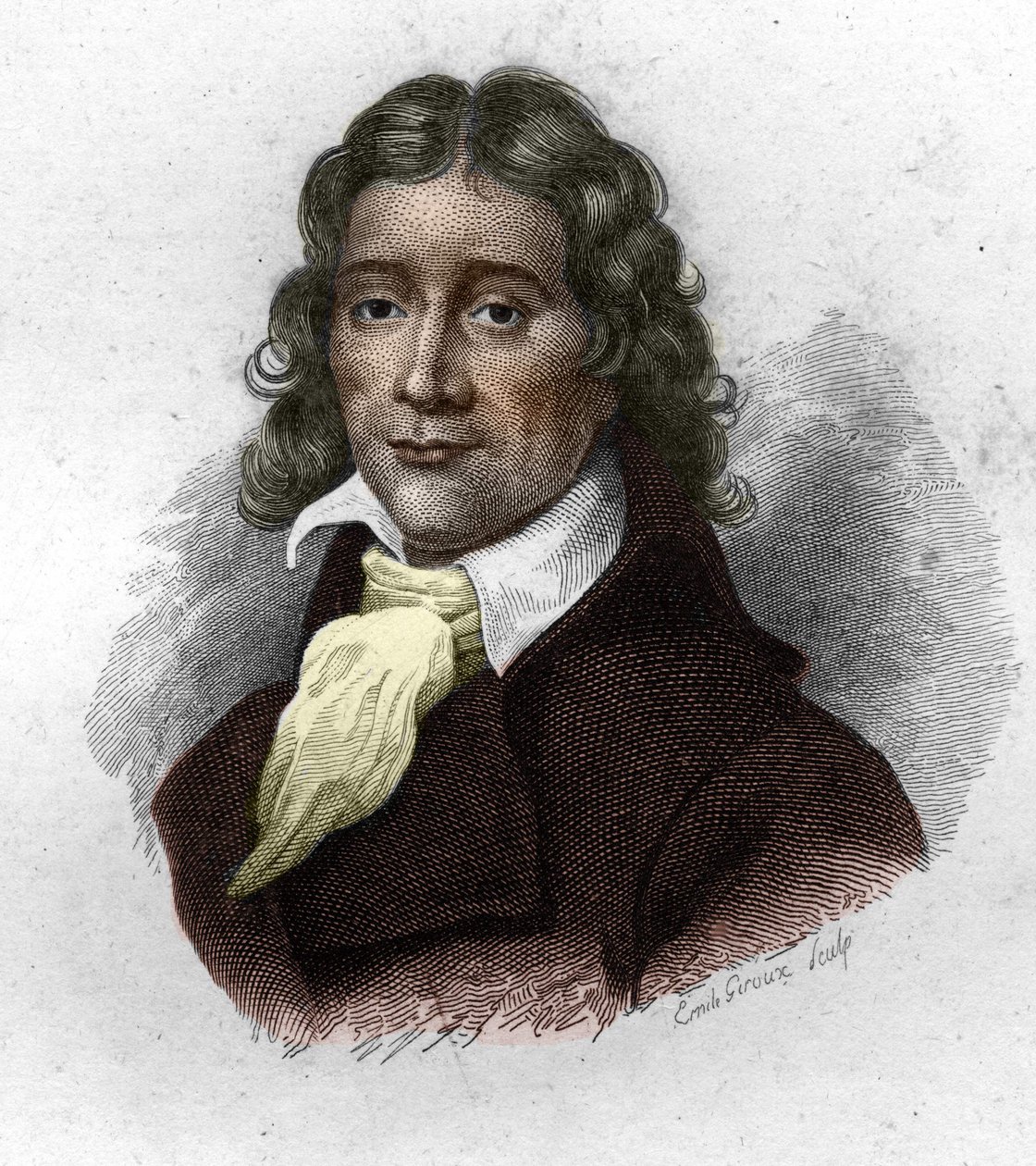 Portrait de Camille Desmoulins (1760-1794), publiciste et homme politique français, gravure du 19ème siècle - Unknown artist