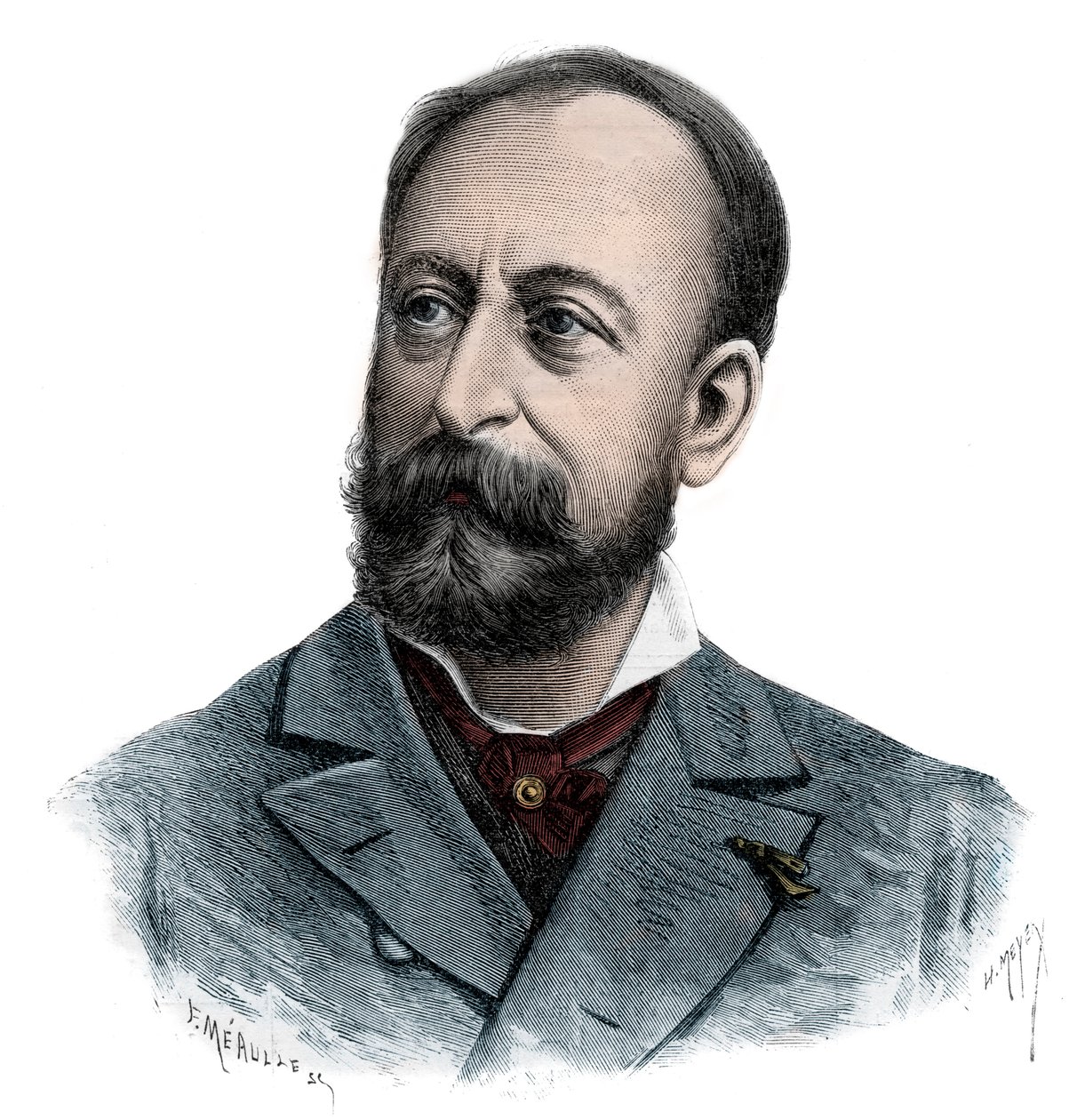 Portrait de Camille Saint-Saëns - Unknown artist