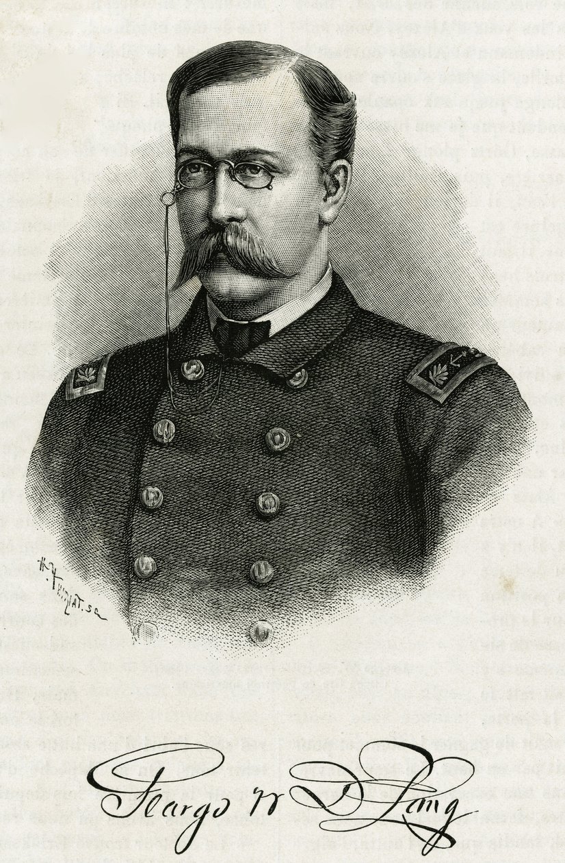 Portrait du capitaine Georges Washington De Long (1844-1881) de l