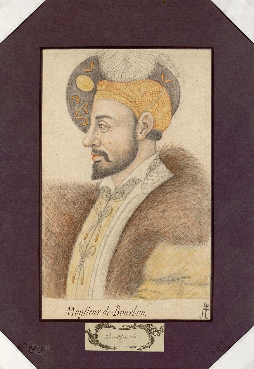 Portrait de Charles III, Duc de Bourbon - Unknown artist