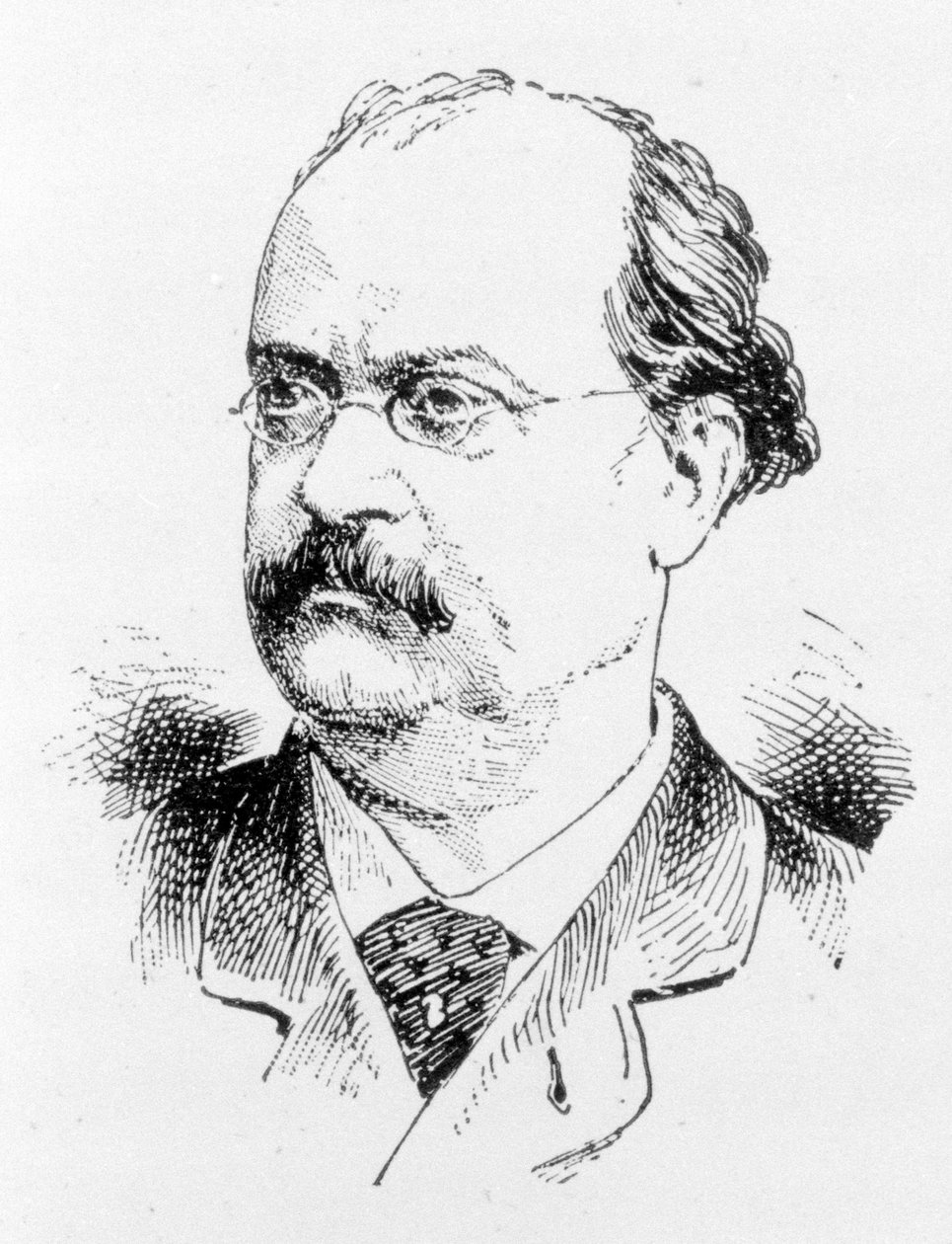 Portrait de Charles Lecocq (1832 - 1918), compositeur français. - Unknown artist