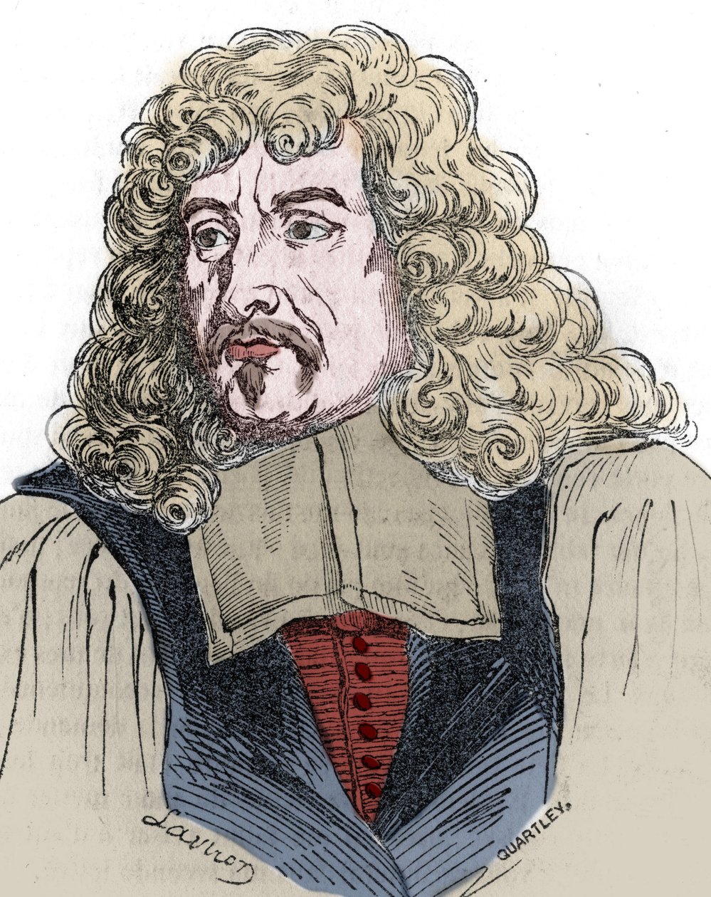 Portrait de Claude Ballin (1615-1678) orfèvre du règne de Louis XIV. - Unknown artist
