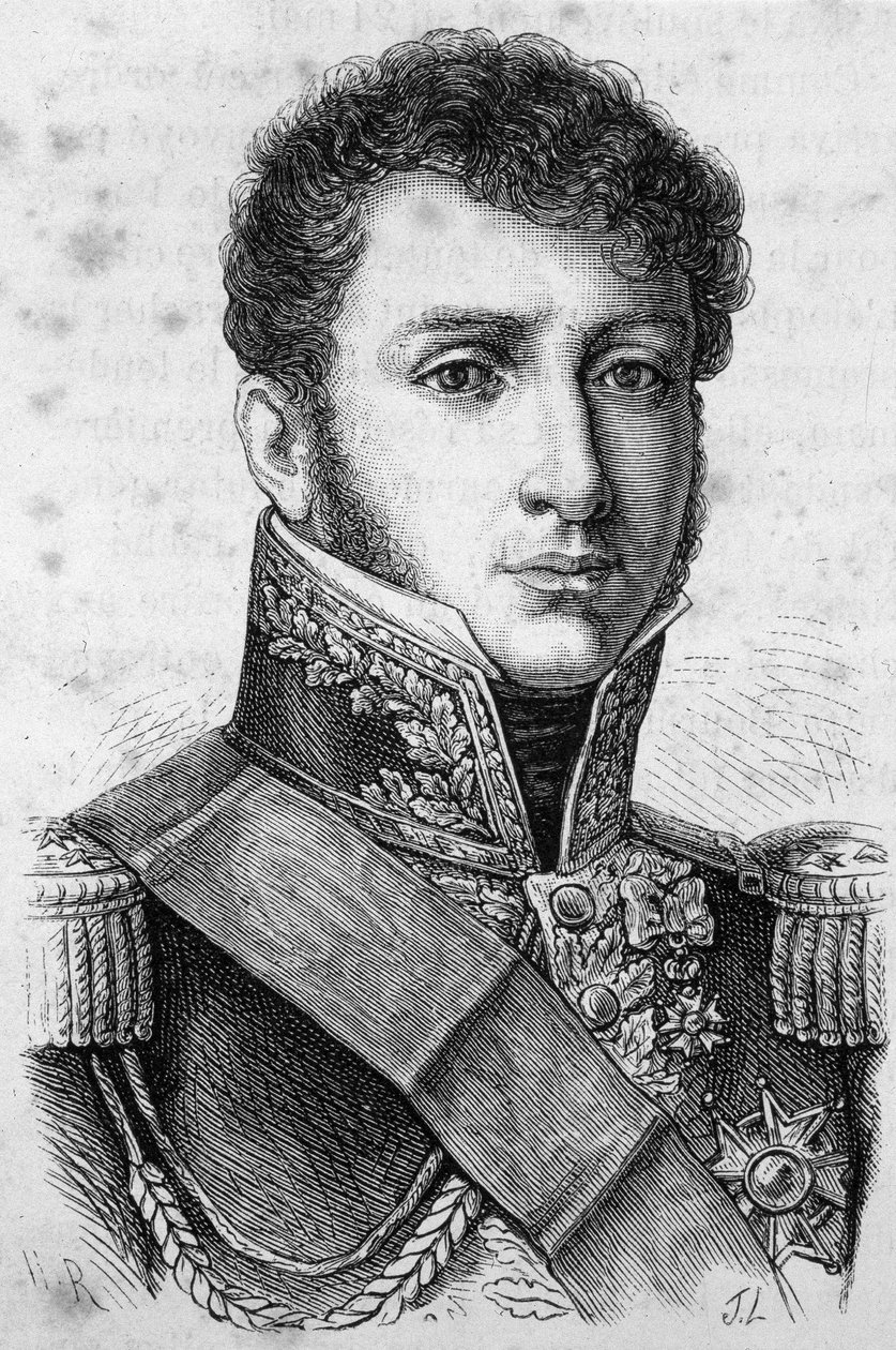 Portrait du comte Charles Tristan de Montholon, général français (1783-1853) - Unknown artist