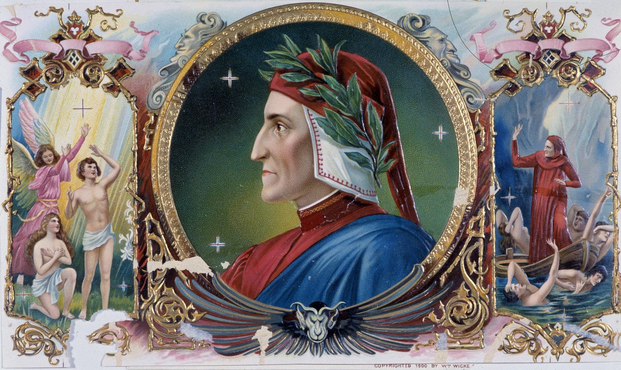 Portrait de Dante - Unknown artist