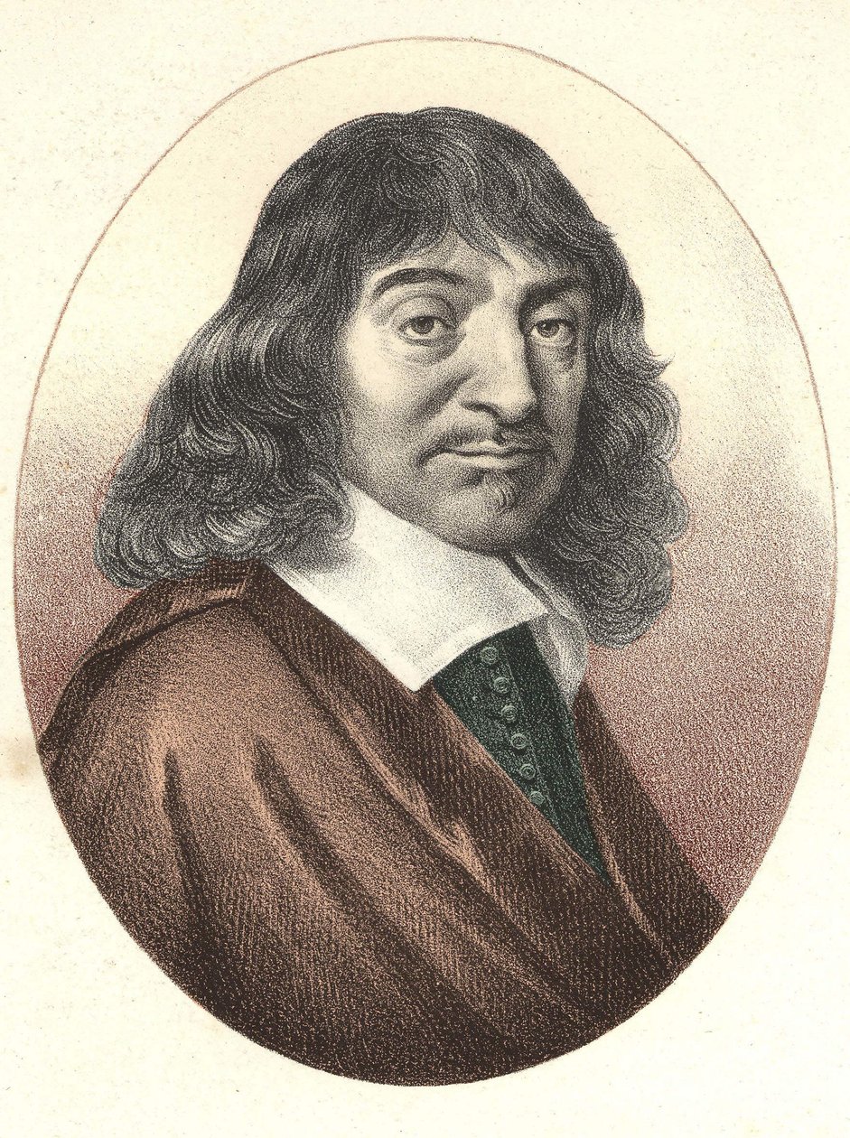 Portrait de Descartes - Unknown artist