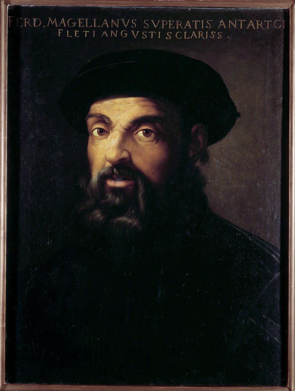 Portrait de Fernand de Magellan (1480-1521) navigateur portugais. Peinture anonyme du 16ème siècle. Séville, Musée des Beaux-Arts - Unknown artist