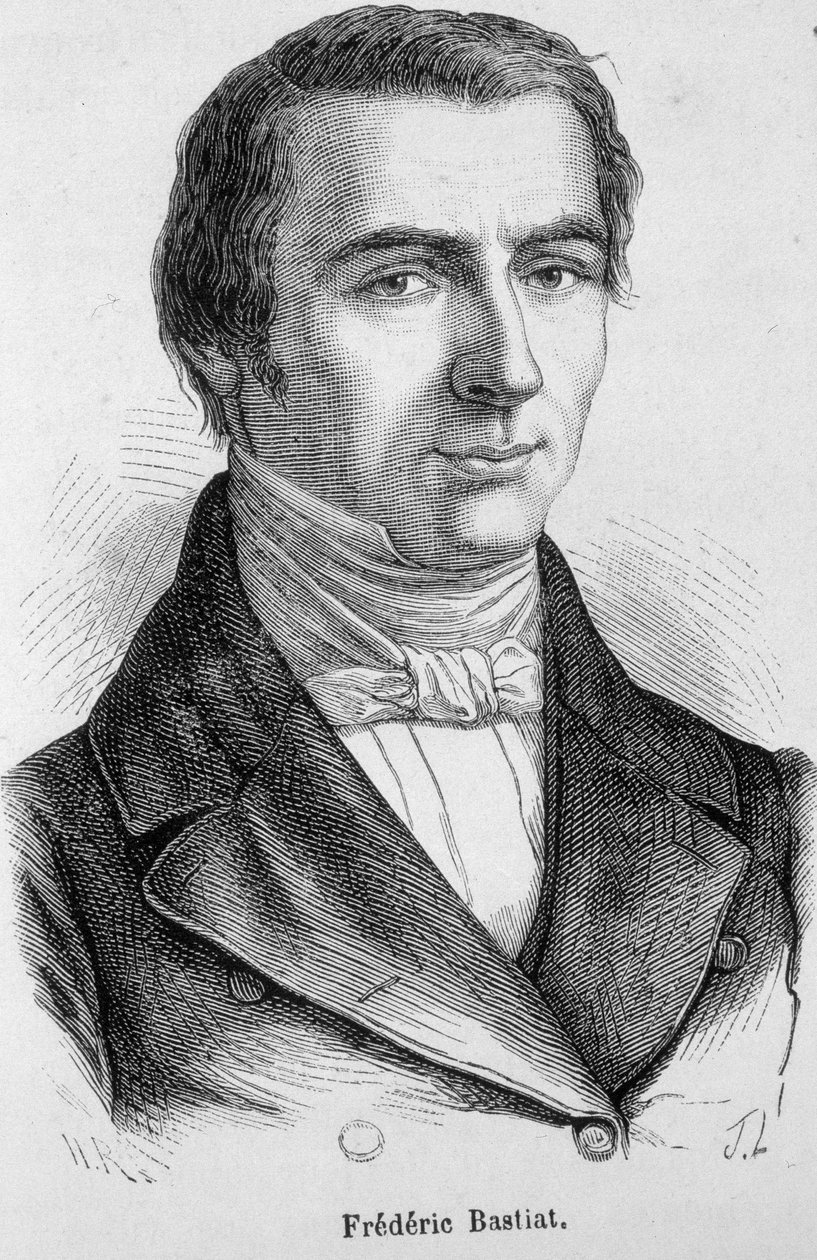 Portrait de Frédéric Bastiat, économiste français (1801 - 1850) - Unknown artist
