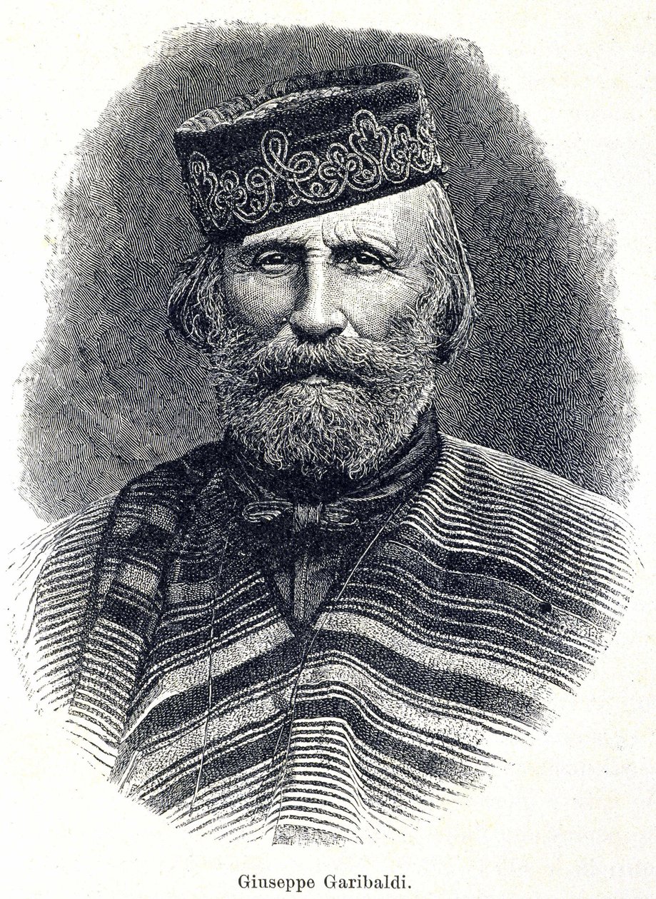 Portrait de Garibaldi (1807 - 1882) - Unknown artist