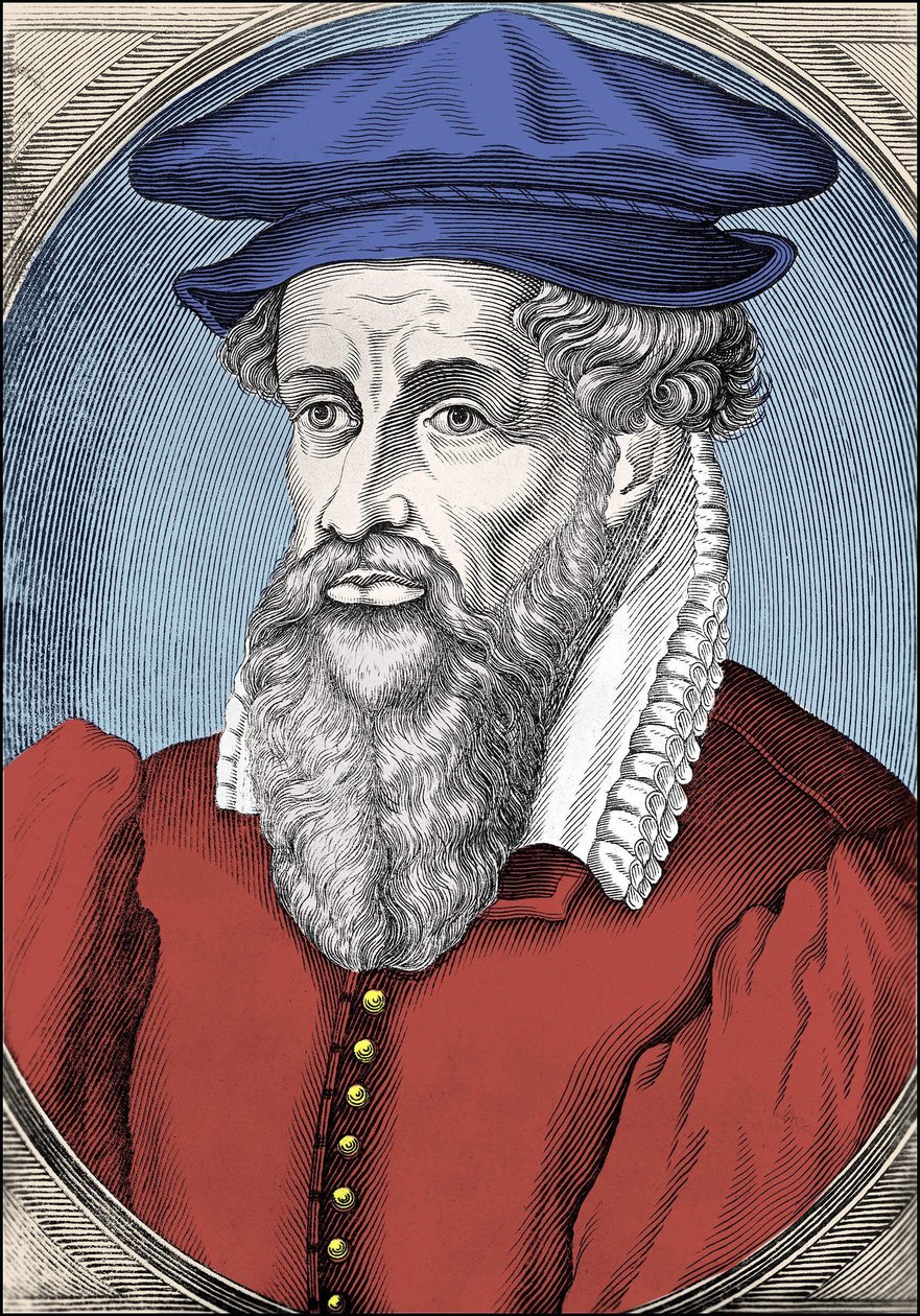 Portrait de Gerhard Kremer dit Gerardus Mercator (1512-1594) - Unknown artist