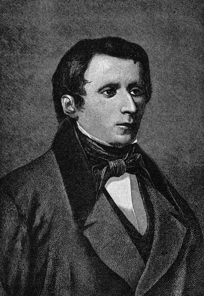 Portrait de Giacomo Leopardi (1798-1837), écrivain italien - Unknown artist