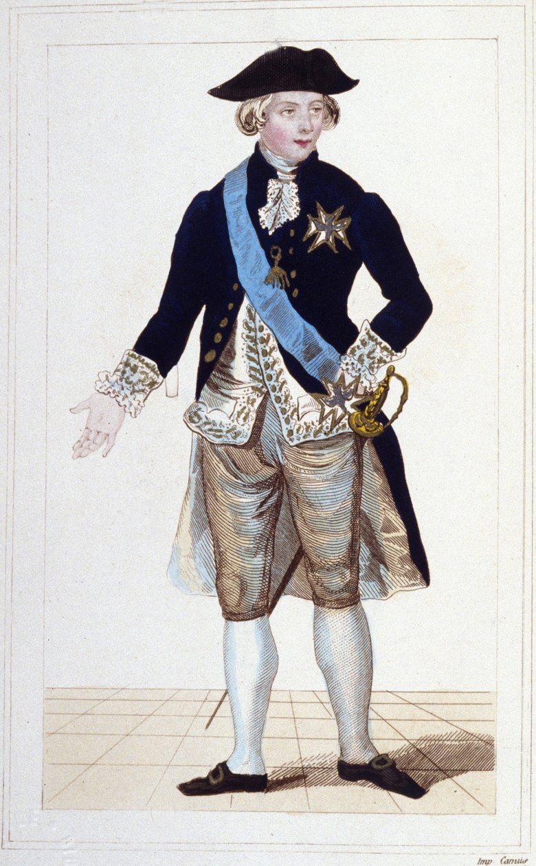 Portrait de Gilbert Mottier, Marquis de La Fayette (1757-1834). - Unknown artist