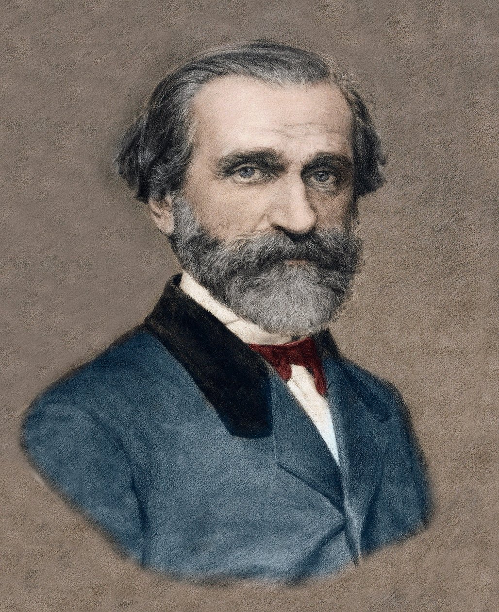 Portrait de Giuseppe Verdi - Unknown artist
