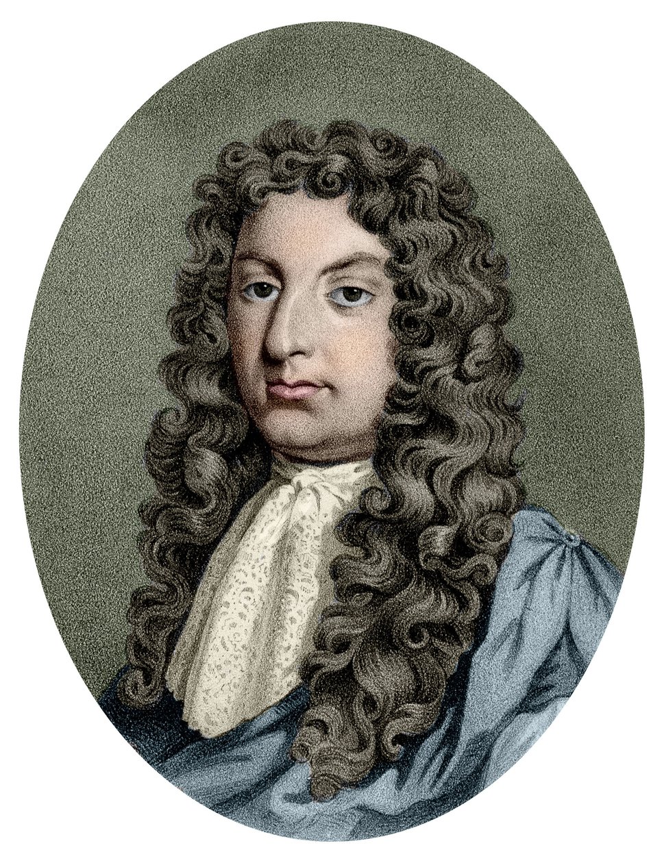 Portrait de Henry Purcell (1659 - 1695), compositeur britannique - Unknown artist