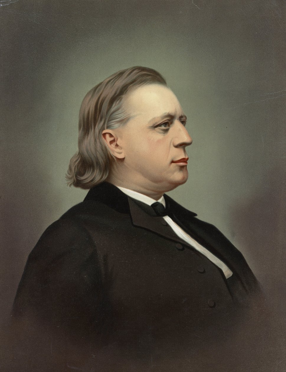 Portrait de Henry Ward Beecher - Unknown artist
