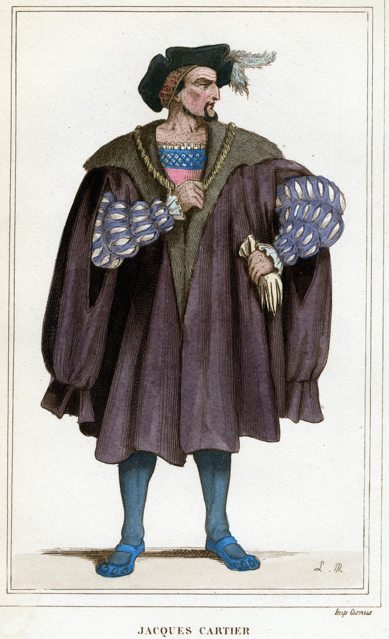 Portrait de Jacques Cartier (1491 - 1557) - Unknown artist