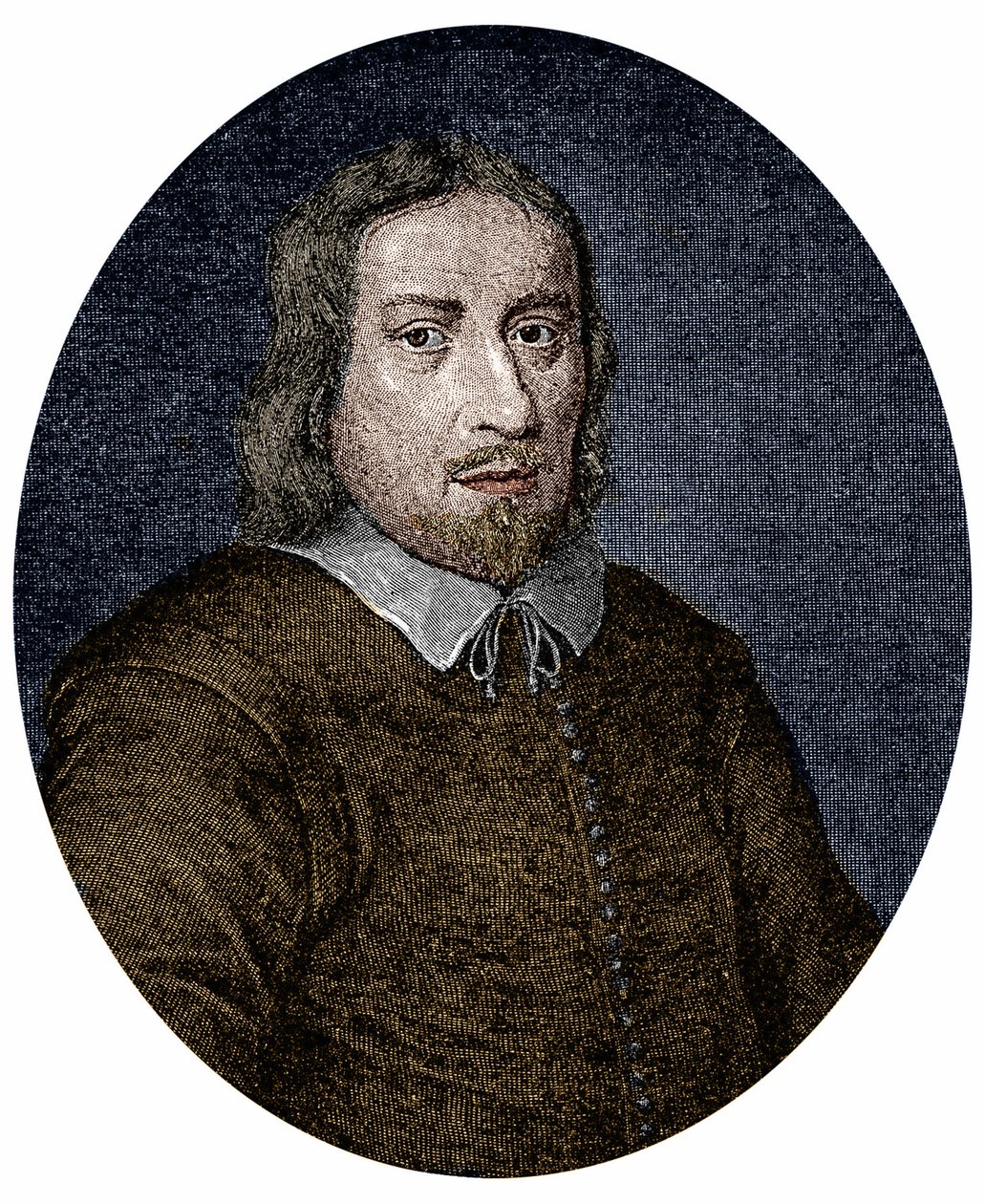 Portrait de Jakob Böhme (ou Boehme) (1575-1624) philosophe et mystique allemand. Gravure du 17ème siècle. - Unknown artist