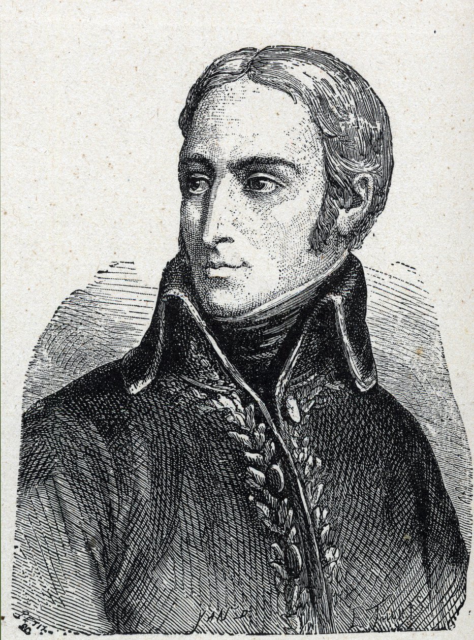Portrait de Jean Joseph Dessolles (ou Jean-Joseph Dessoles) - Unknown artist