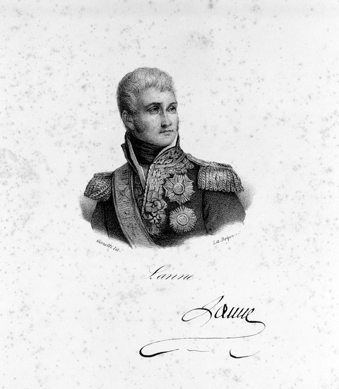 Portrait de Jean Lannes (1769 - 1809), duc de Montebello, maréchal français - Unknown artist