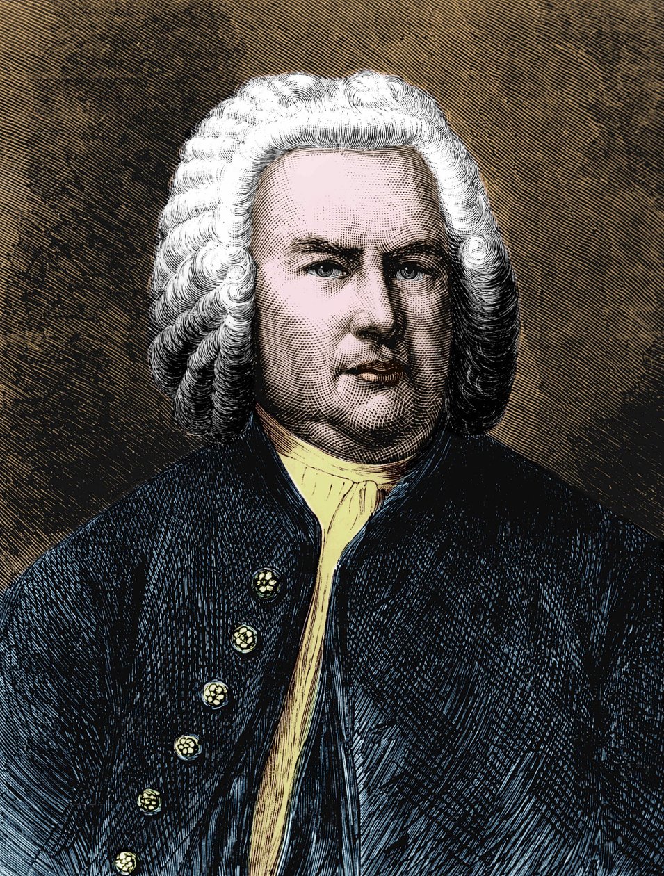 Portrait de Jean-Sébastien Bach - Unknown artist