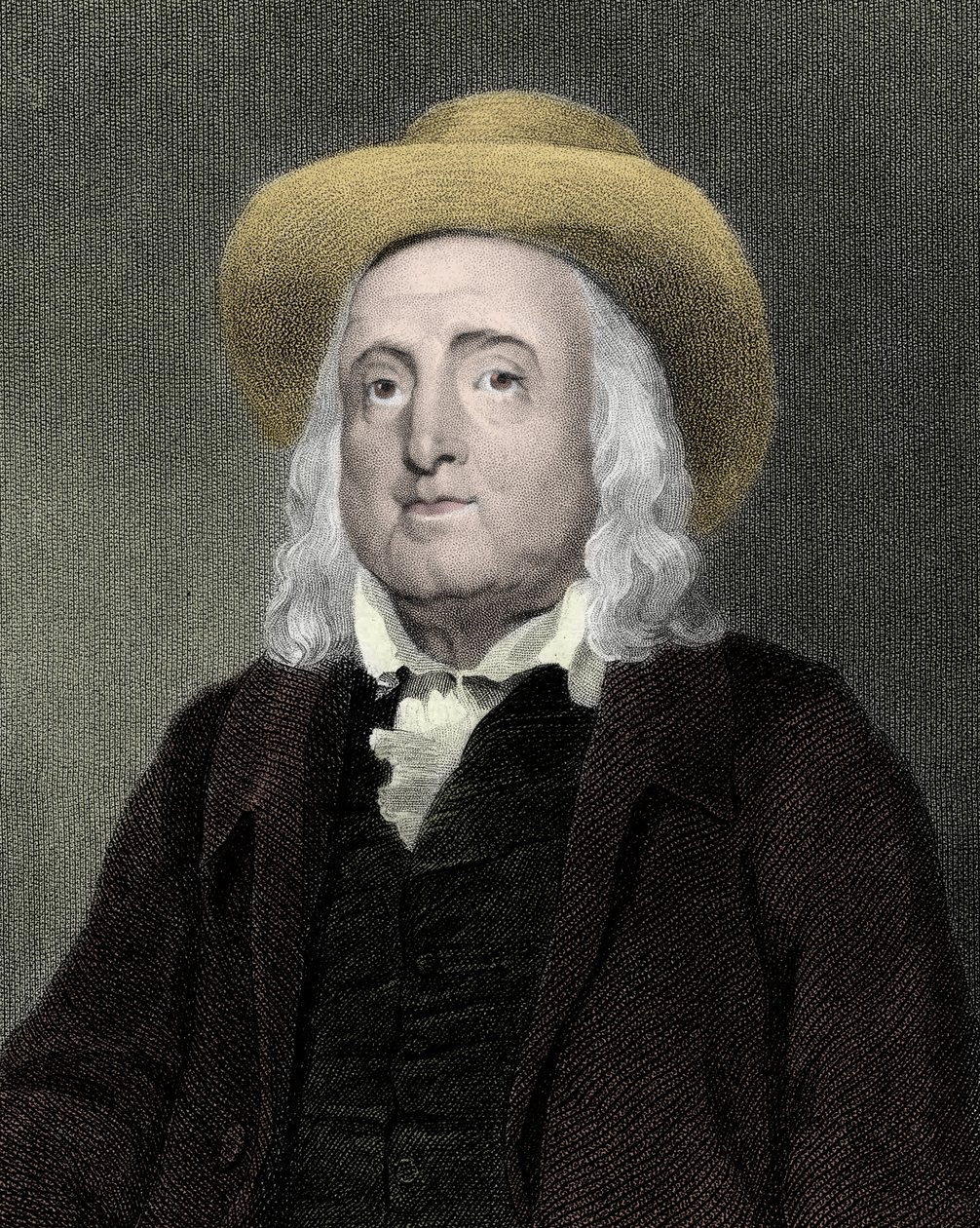 Portrait de Jeremy Bentham (1748-1832), philosophe moraliste et législateur britannique - Unknown artist