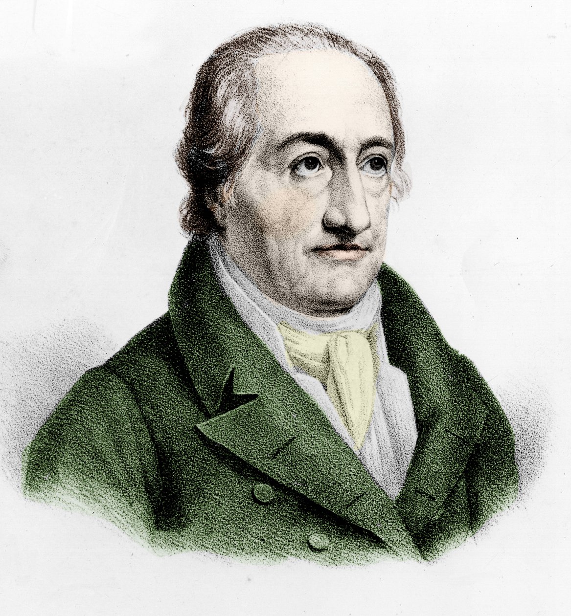 Portrait de Johann Wolfgang Von Goethe (1749 - 1832) - Unknown artist