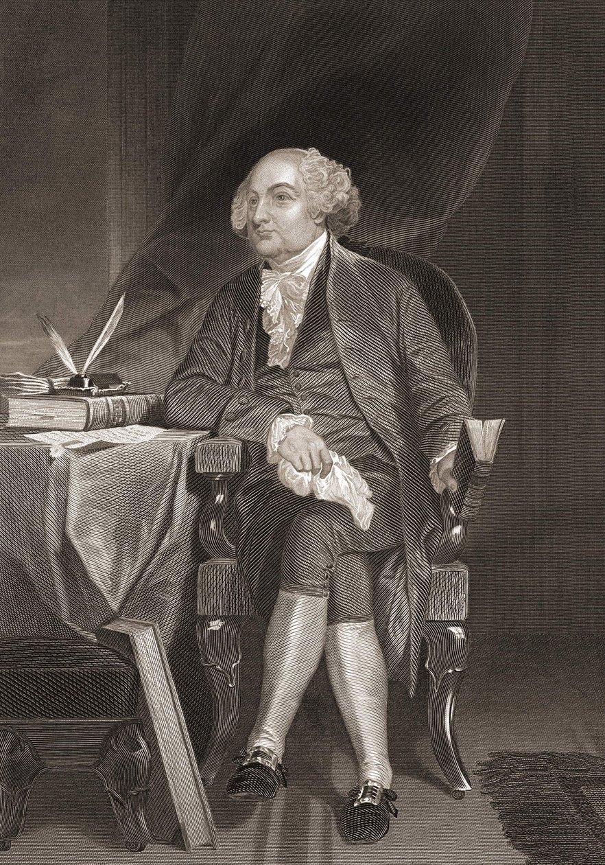 Portrait de John Adams (1735-1826), homme d