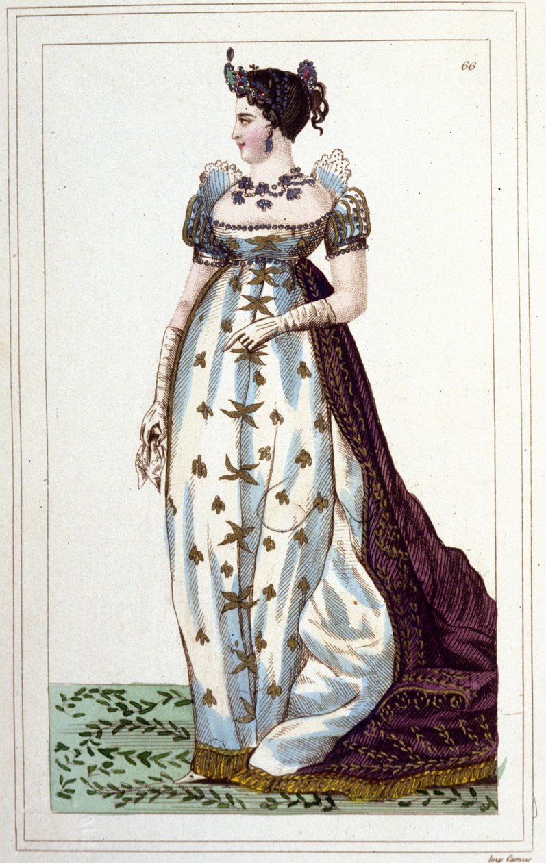 Portrait de Joséphine de Beauharnais Bonaparte, impératrice des Français en costume impérial - Unknown artist
