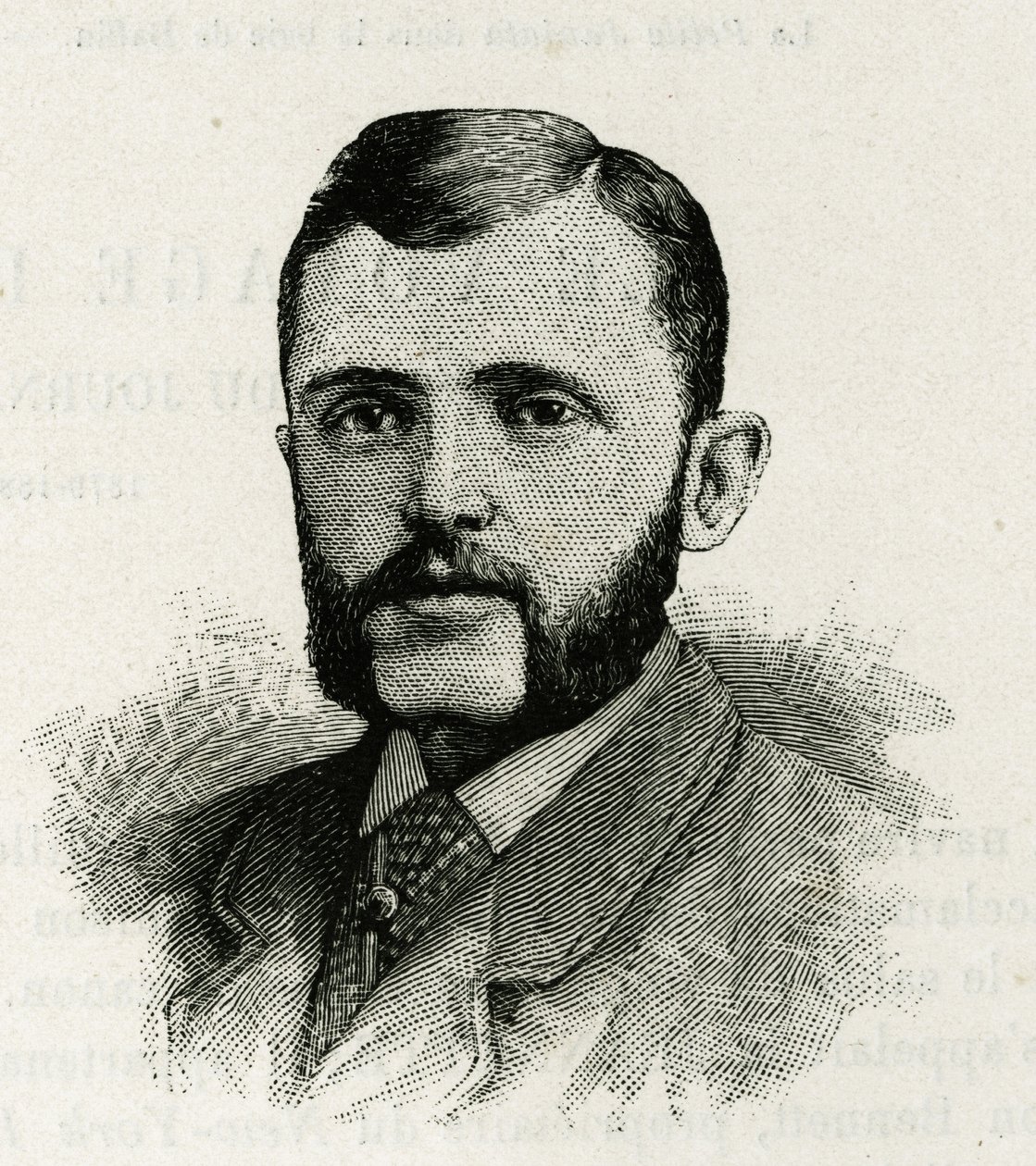 Portrait de L. Newcomb, membre de l