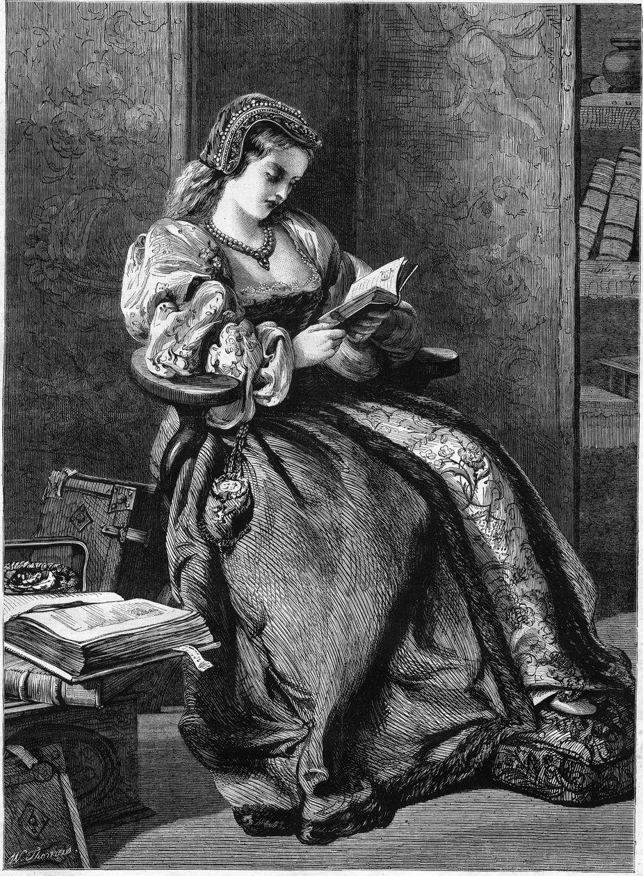 Portrait de Lady Jeanne Grey - Unknown artist