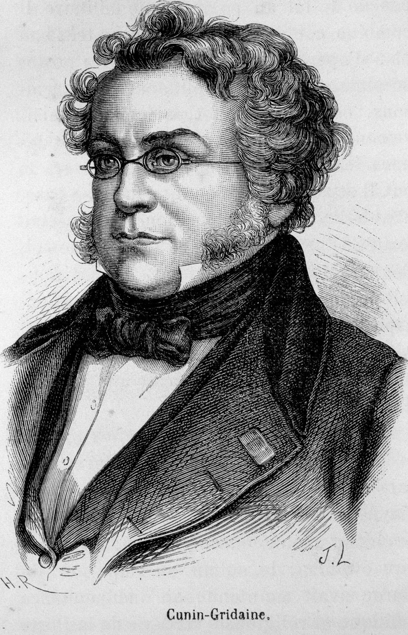 Portrait de Laurent Cunin-Gridaine - Unknown artist
