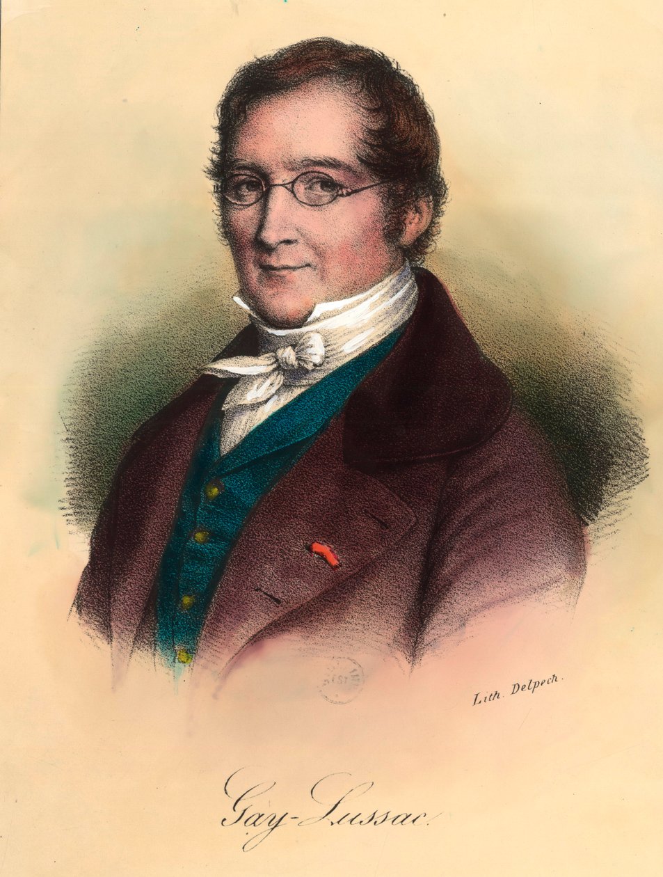 Portrait de Louis-Joseph Gay-Lussac - Unknown artist