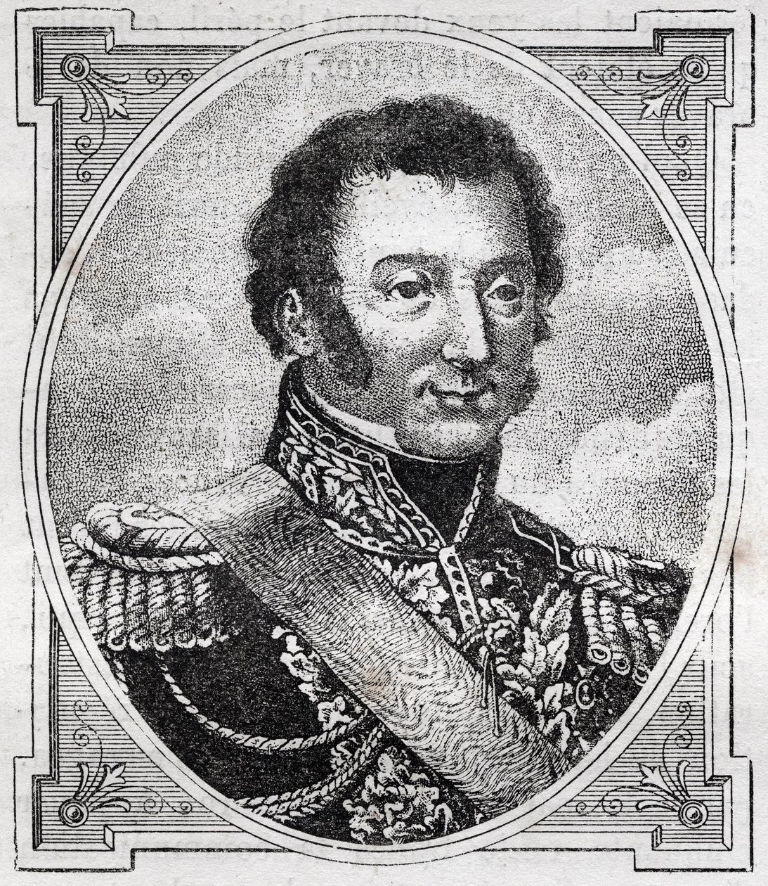 Portrait de Louis Auguste Victor de Ghaisne de Bourmont (1773-1846), maréchal de France - Unknown artist