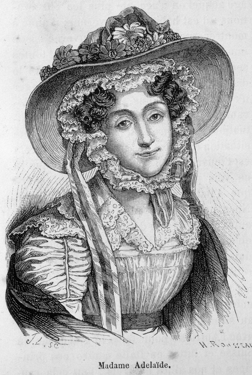 Portrait de Madame Adélaïde - Unknown artist