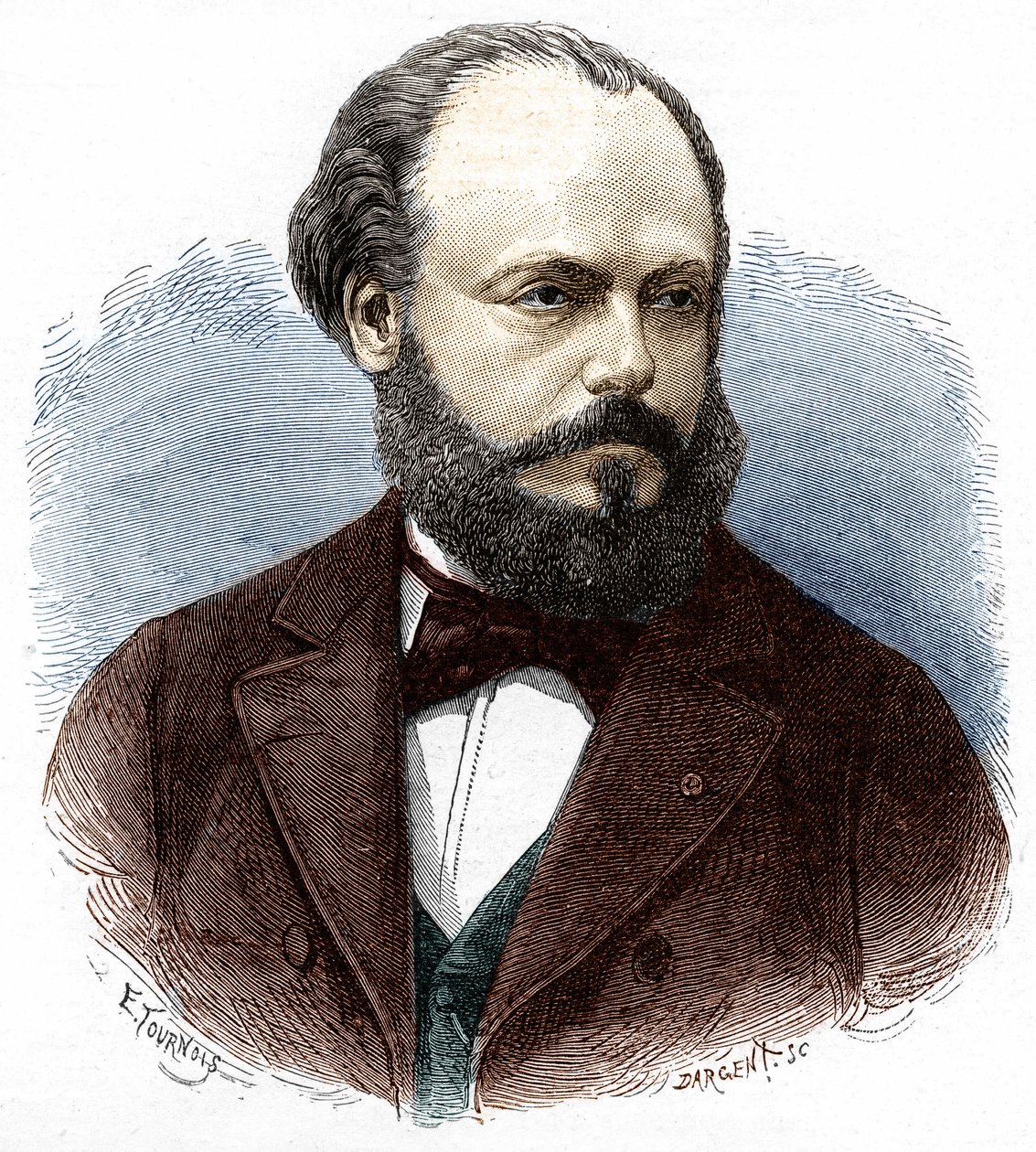 Portrait de Marcel Deprez (1843-1918), ingénieur et physicien français - Unknown artist