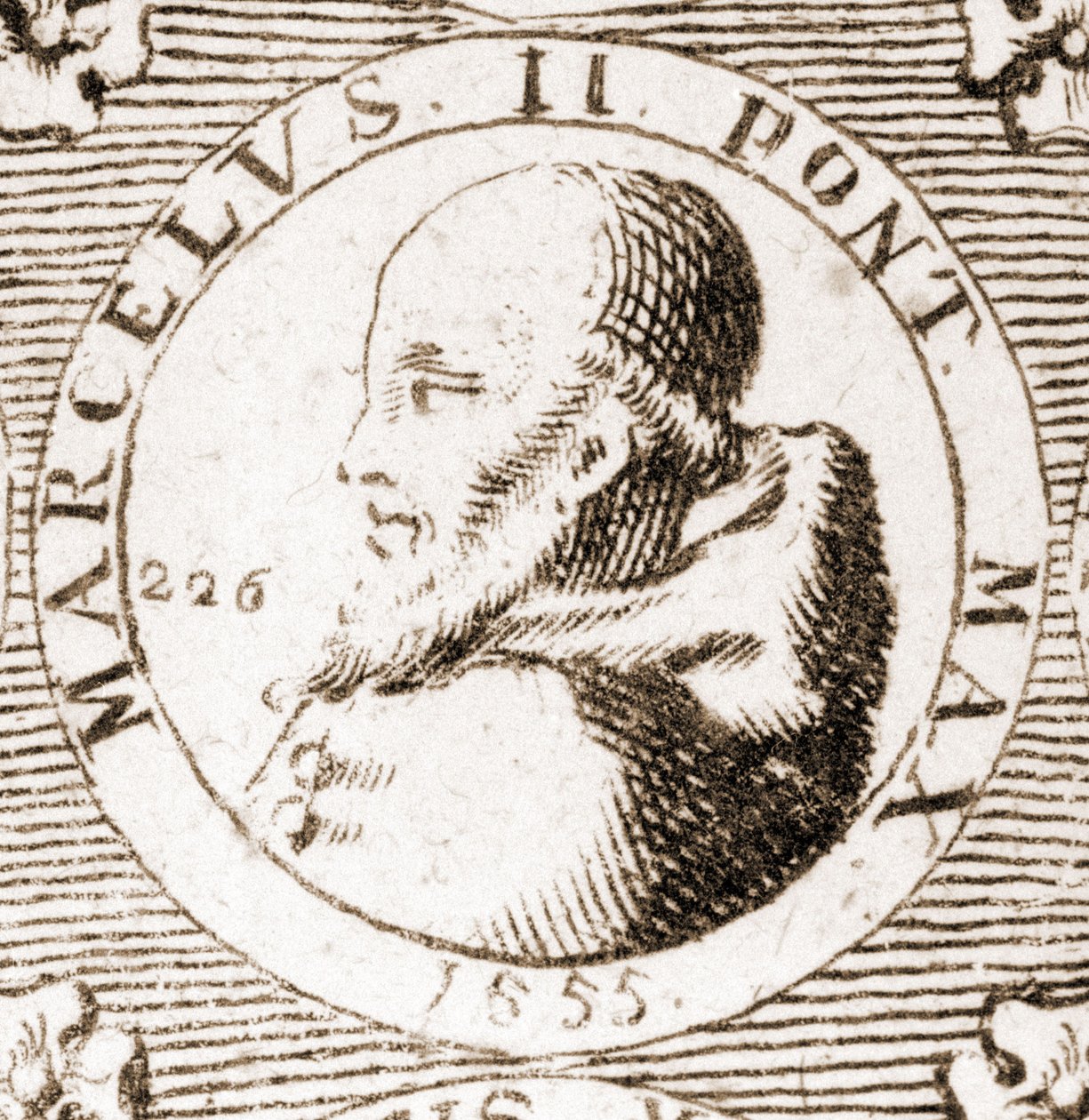 Portrait de Marcel II (1501 - 1555) - Unknown artist