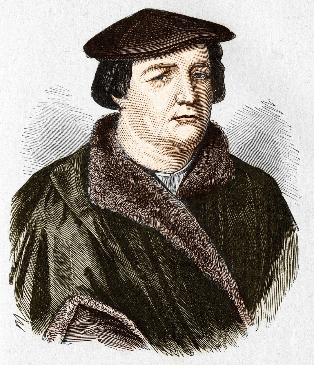 Portrait de Martin Luther, théologien et réformateur protestant allemand. - Unknown artist