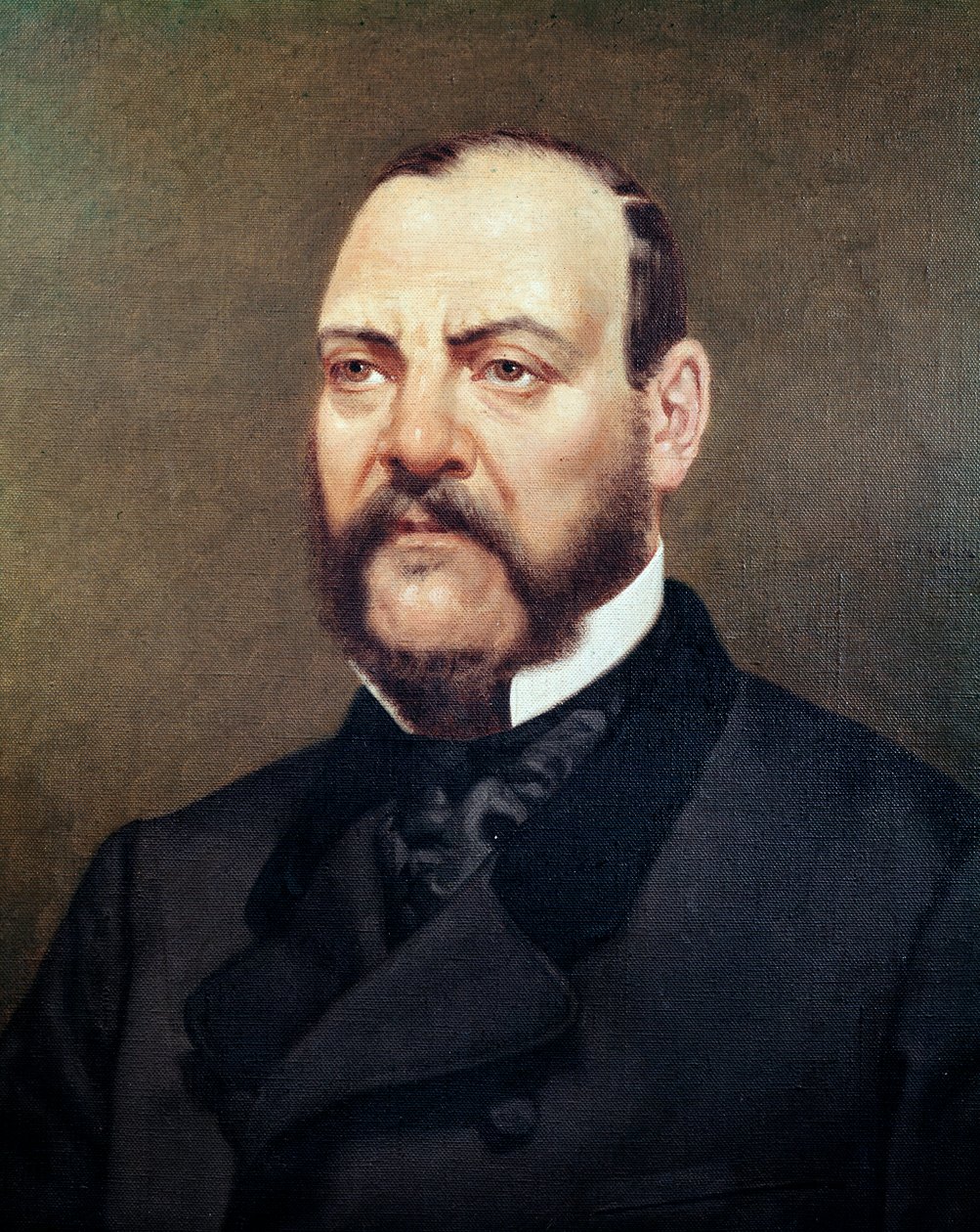 Portrait du politicien mexicain Ignacio Comonfort (1812-1863) Peinture anonyme - XIXe siècle Mexico, Musée national historique, Château de Chapultepec - Unknown artist