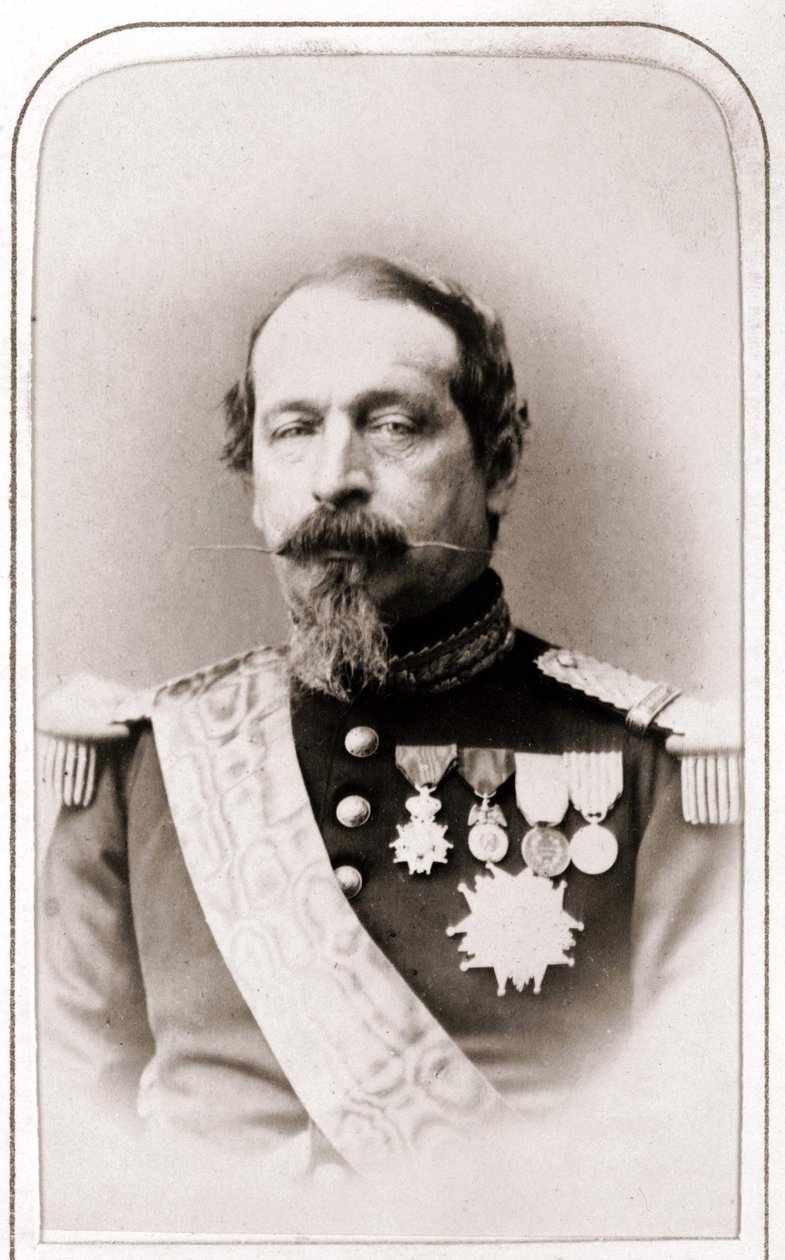Portrait de Napoléon III. Photographie du XIXe siècle - Unknown artist