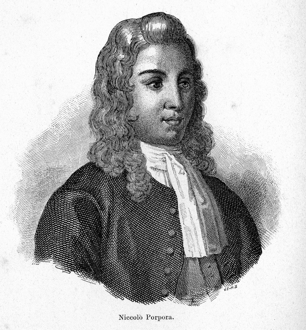 Portrait de Nicola Porpora (1686 - 1768), compositeur italien - Unknown artist