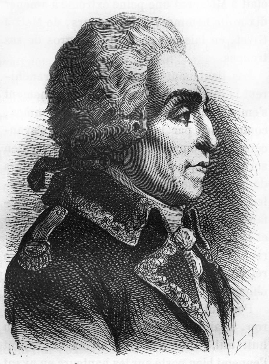Portrait de Nicolas Luckner (1722-1794) Maréchal de France.