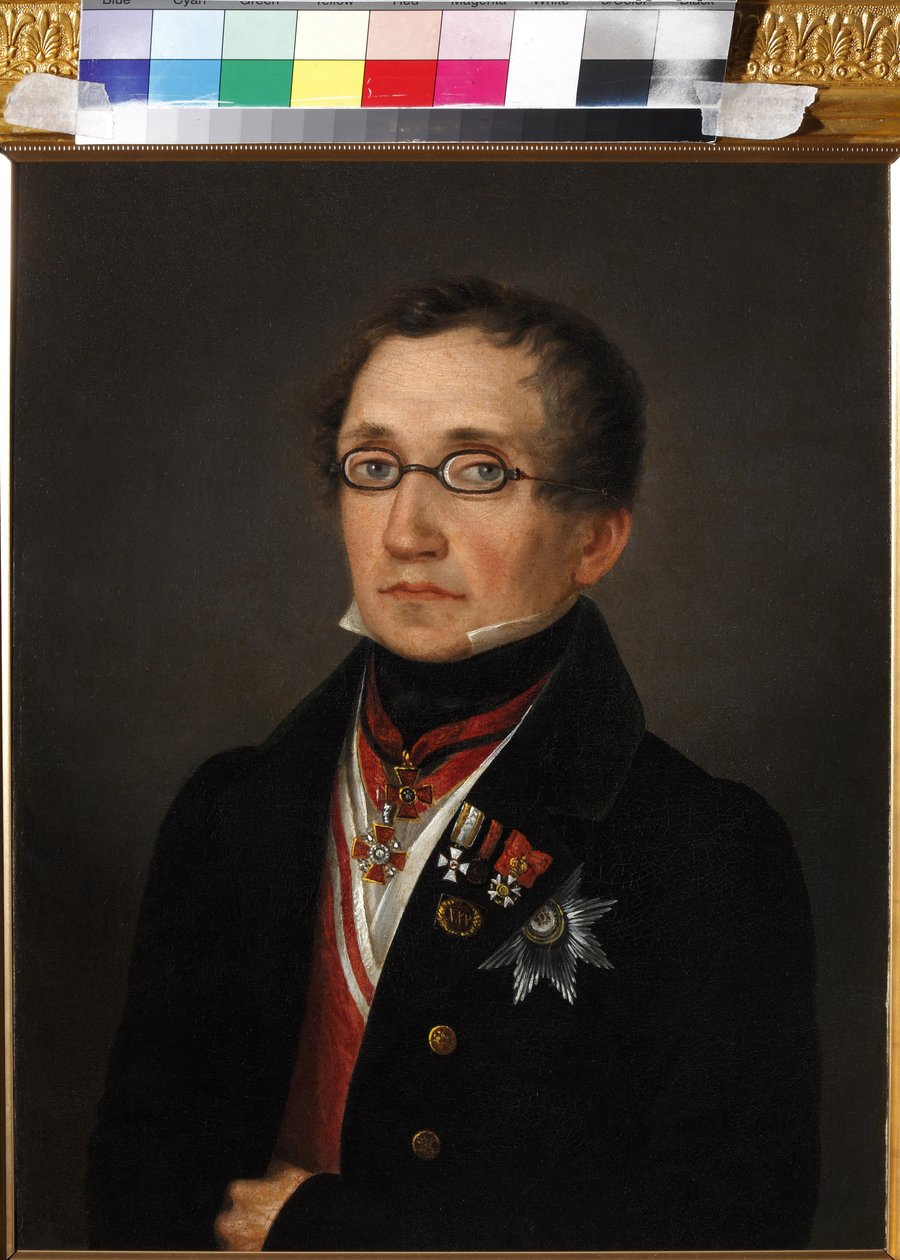 Portrait de Nikolai Fyodorovich Smirnoy (1790-1851), Anonyme - Unknown artist