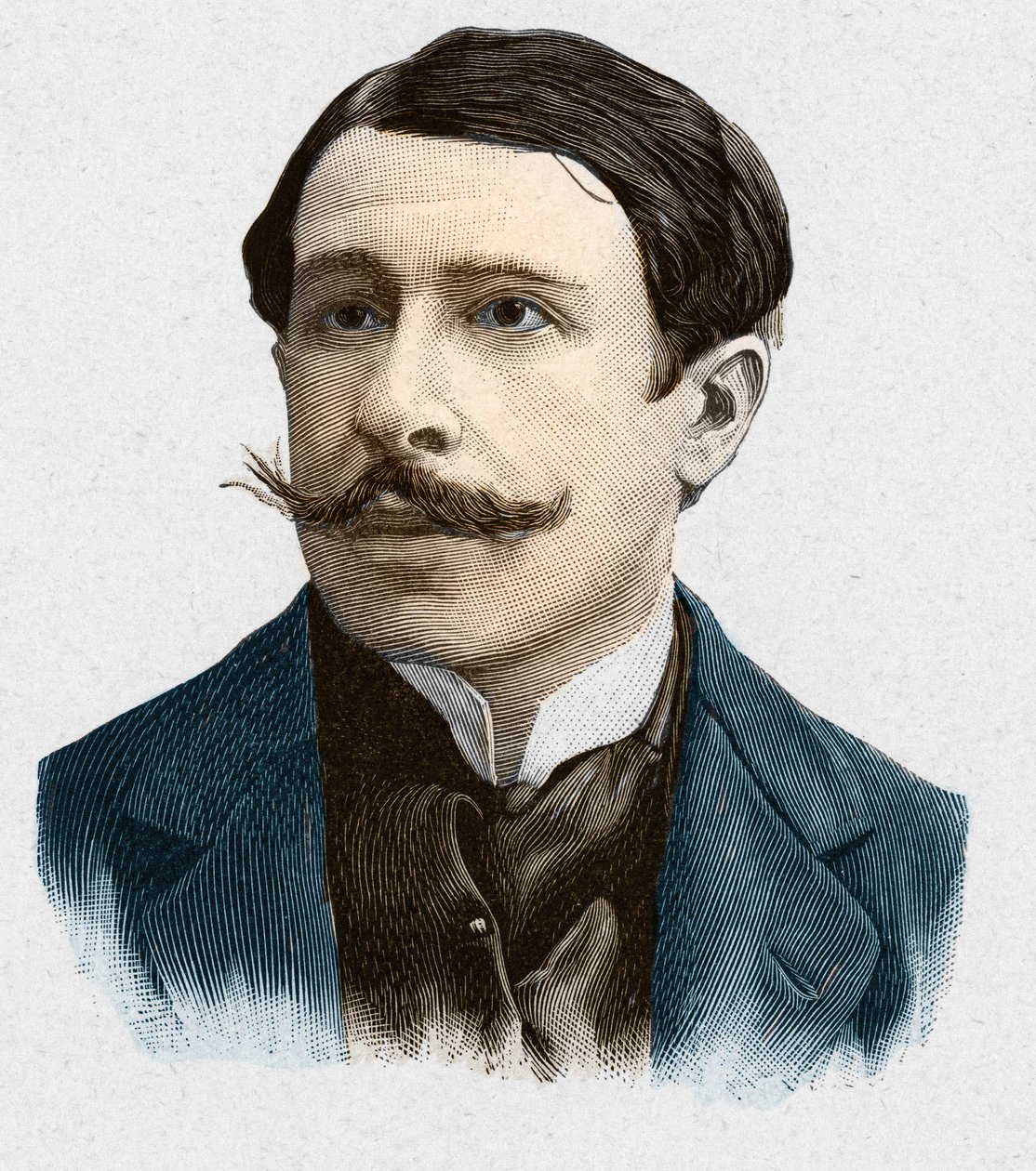 Portrait de Paul Adam (1862-1920), écrivain français - Unknown artist