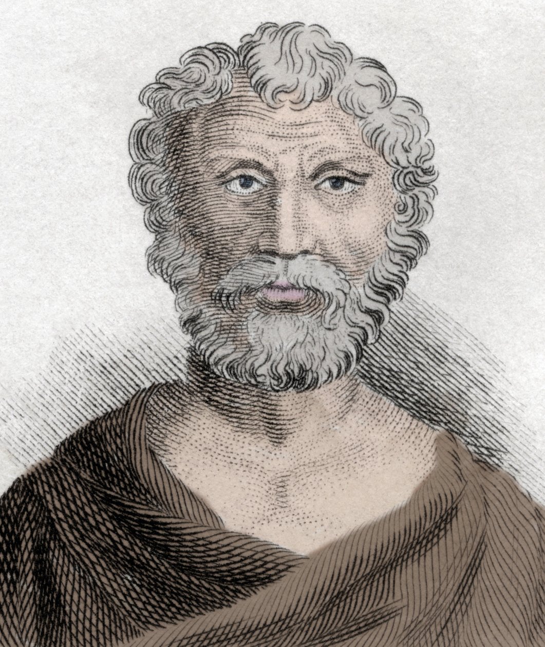 Portrait de Quintus Junius Rusticus (vers 100-vers 170), philosophe stoïcien - Unknown artist