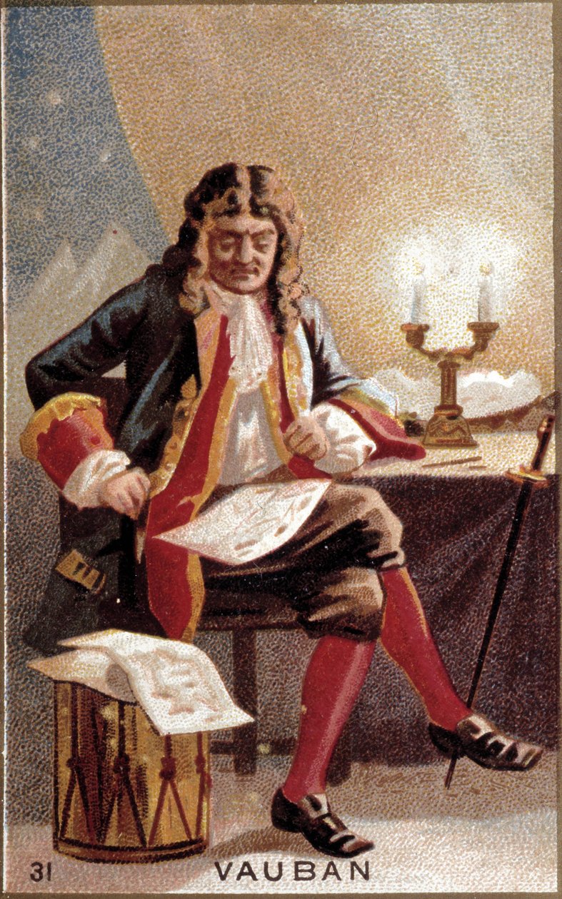 Portrait de Sébastien Le Prestre de Vauban (1633-1707), maréchal de France - Unknown artist
