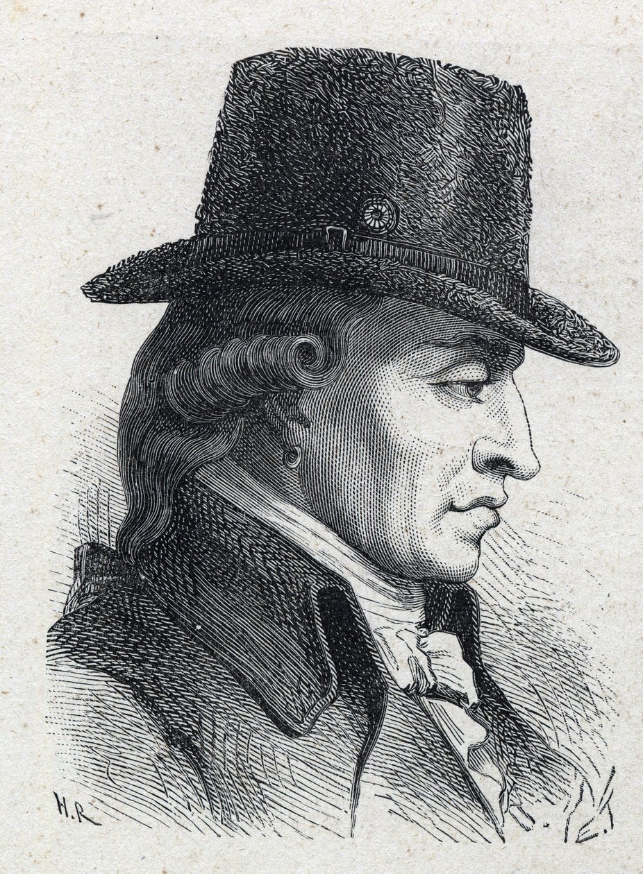 Portrait de Stanislas Marie Maillard (1763-1794), huissier et figure emblématique de la Révolution française - Unknown artist