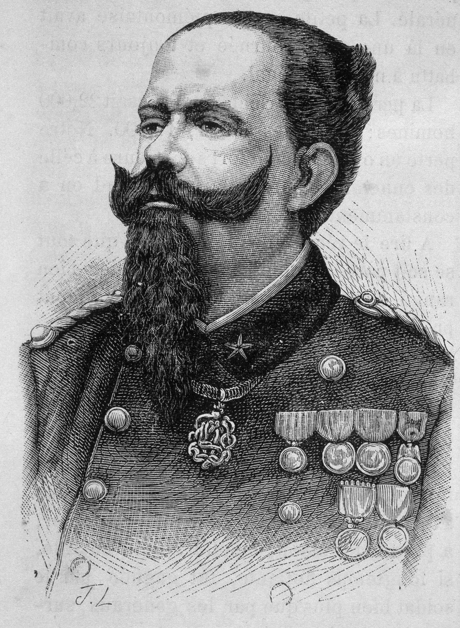 Portrait de Victor Emmanuel II (Victor-Emmanuel) (Vittorio Emanuele) (1820-1878). - Unknown artist