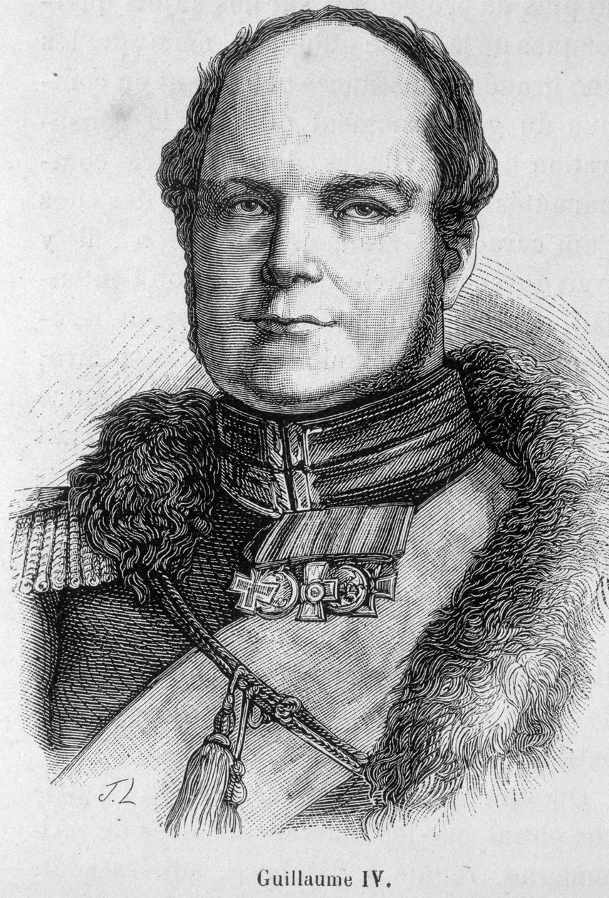Portrait de Guillaume IV (1765-1837), roi d