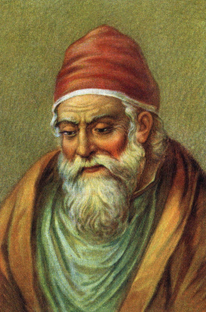Portrait du mathématicien grec Euclide . - Unknown Artist